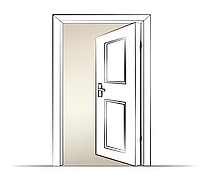 Öppen dörr